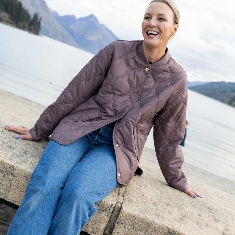 Moke Talei Quilt Bomber image number 6